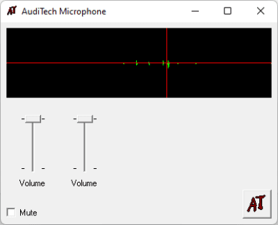 Screenshot of the application Microphone testing - #1