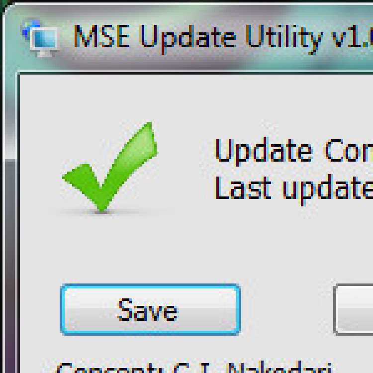 Download MSE Update Utility for Windows PC free