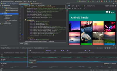 Screenshot of the application Android Studio - #1