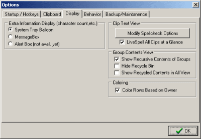 Screenshot of the application Clipboard Help Spell - #8