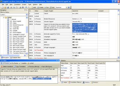 Screenshot of the application Lingobit Localizer - #8