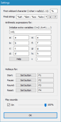 Screenshot of the application 2xDSoft Timer - #3