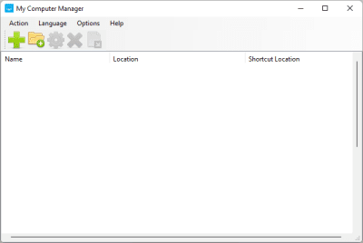 Screenshot of the application My Computer Manager - #1