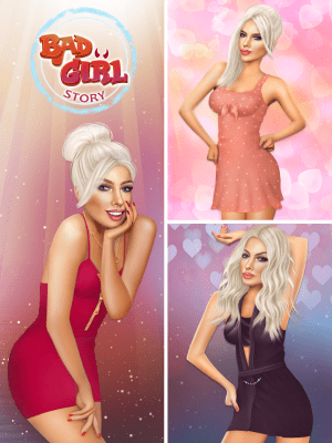 Screenshot of the application Bad Girl - Love Game - #4