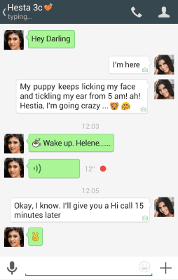 Screenshot of the application Hi - #5