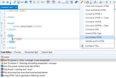 Screenshot of the application Rapid CSS - #5