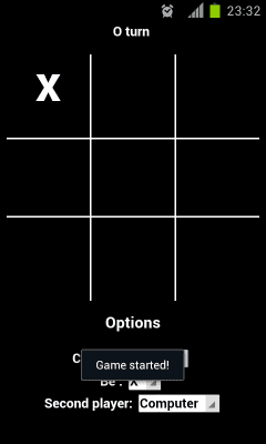 Screenshot of the application Tic-tac-toe for free - #1