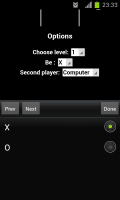 Screenshot of the application Tic-tac-toe for free - #4