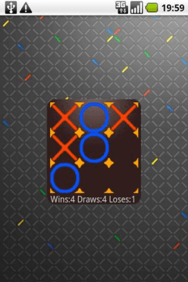 Screenshot of the application Tic Tac Toe Widget - #4