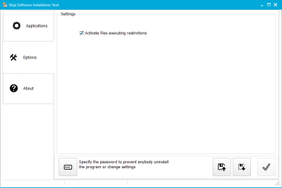 Screenshot of the application Stop Installation Tool - #3