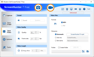 Screenshot of the application ScreenHunter Free - #3