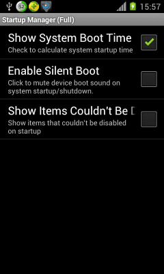 Screenshot of the application Startup Manager (Free) - #4