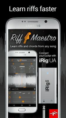 Screenshot of the application Riff Maestro - #1