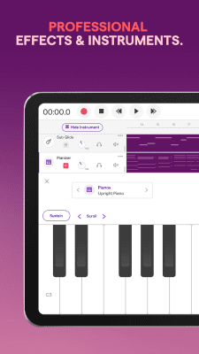 Screenshot of the application Soundtrap Studio - #9