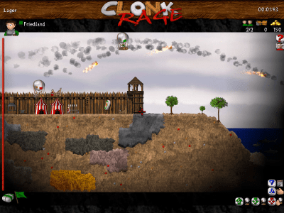 Screenshot of the application Clonk - #6