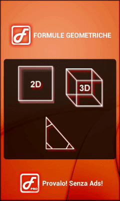 Screenshot of the application Geometric formulas - #1