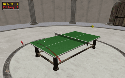 Screenshot of the application Table Tennis Pro - #2