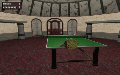 Screenshot of the application Table Tennis Pro - #4