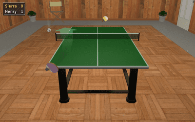 Screenshot of the application Table Tennis Pro - #5