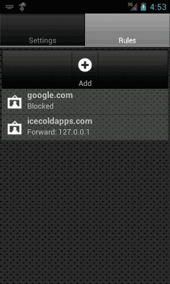 Screenshot of the application DNS Server - #5