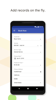 Screenshot of the application Zoho Creator - #3