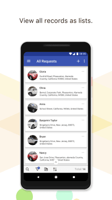 Screenshot of the application Zoho Creator - #5