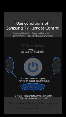 Screenshot of the application SAMSUNG TV & Remote (IR) - #8
