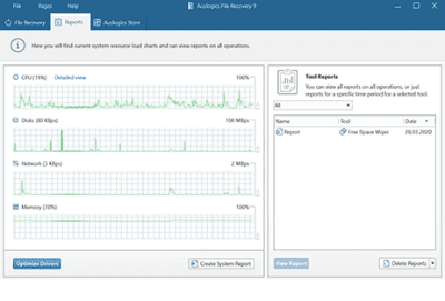 Screenshot of the application Auslogics Fle Recovery - #4
