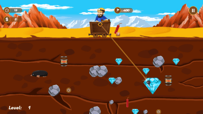 Screenshot of the application Almazov Gold Digger Game - #2