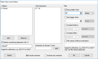 Screenshot of the application Fast Duplicate File Finder - #3