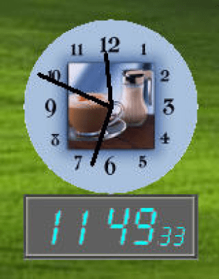 Screenshot of the application Extra Clock - #3