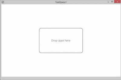 Screenshot of the application TaskSpace - #1