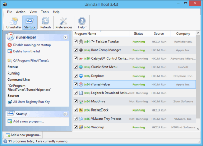Screenshot of the application Uninstall Tool - #5