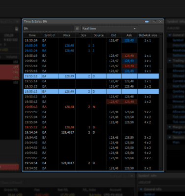 Screenshot of the application ProTrader - #6