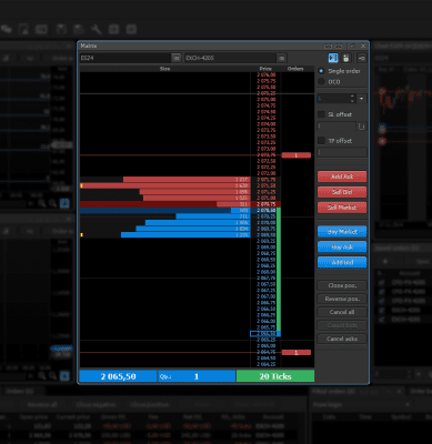 Screenshot of the application ProTrader - #8
