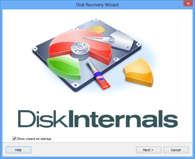 Screenshot of the application DiskInternals Partition Recovery - #1