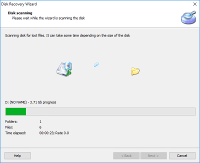 Screenshot of the application DiskInternals Partition Recovery - #4