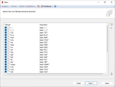 Screenshot of the application Baku - #4