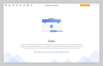Screenshot of the application PhoneClean - #7