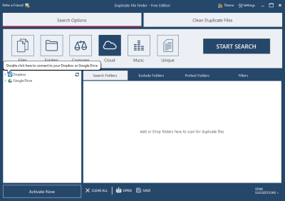 Screenshot of the application Ashisoft Duplicate File Finder - #2