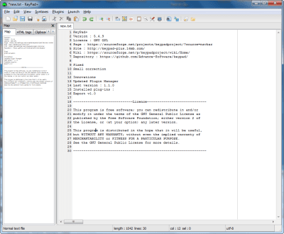 Screenshot of the application KeyPad+ - #3