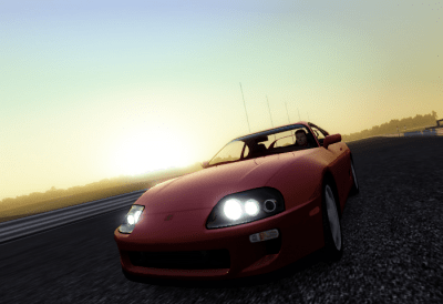 Screenshot of the application Racer - #5