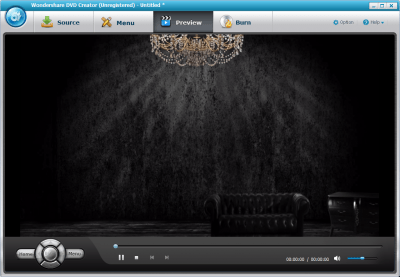 Screenshot of the application Wondershare DVD Creator - #3