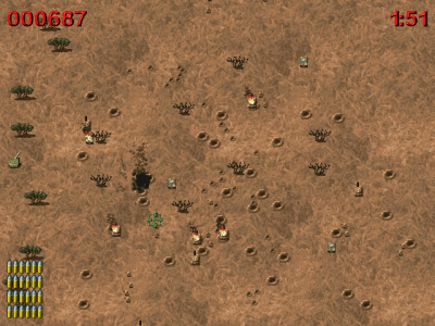 Screenshot of the application Barrage - #3