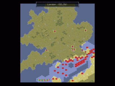 Screenshot of the application LGeneral - #3