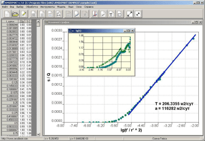 Screenshot of the application ANSDIMAT - #5