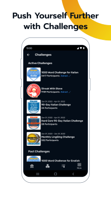 Screenshot of the application Learning LingQ languages - #6