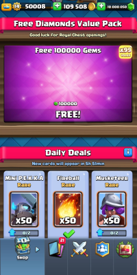 Screenshot of the application Master Royale - #5