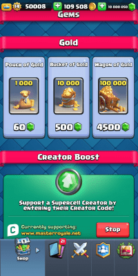 Screenshot of the application Master Royale - #6