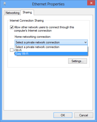 Screenshot of the application Easy Wi-Fi - #3